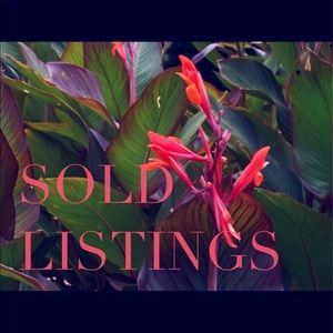 ❌ SOLD ITEMS START HERE ❌